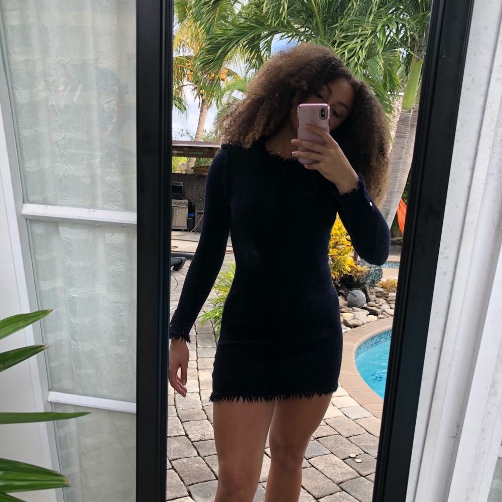 Michael Kors Long-sleeve Sweater Dress